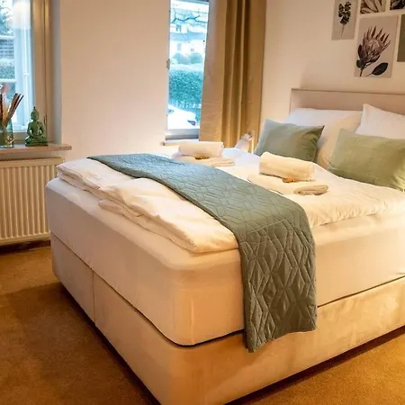 Villa I 100M Kurpark I Wintergarten Boxspringbett I Netflix Bad Salzuflen Exterior foto