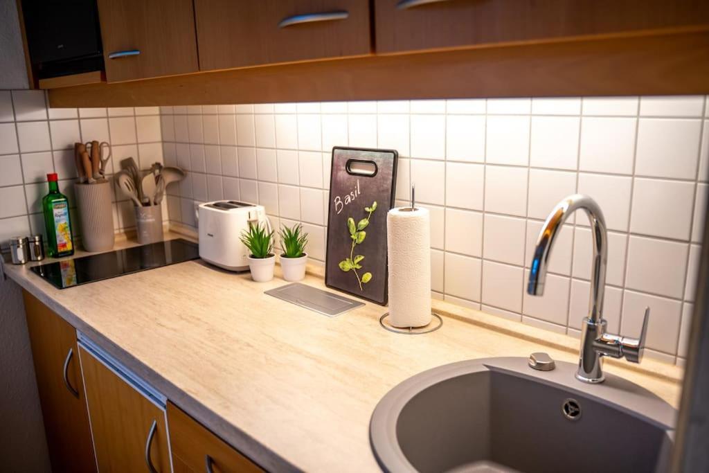I 100m Kurpark I Wintergarten Boxspringbett I Netflix Apartment
